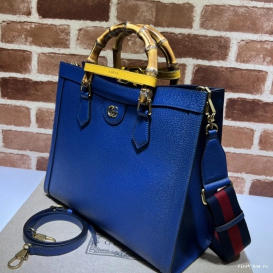 First bag ru tote bag Diana medium Gucci 0814